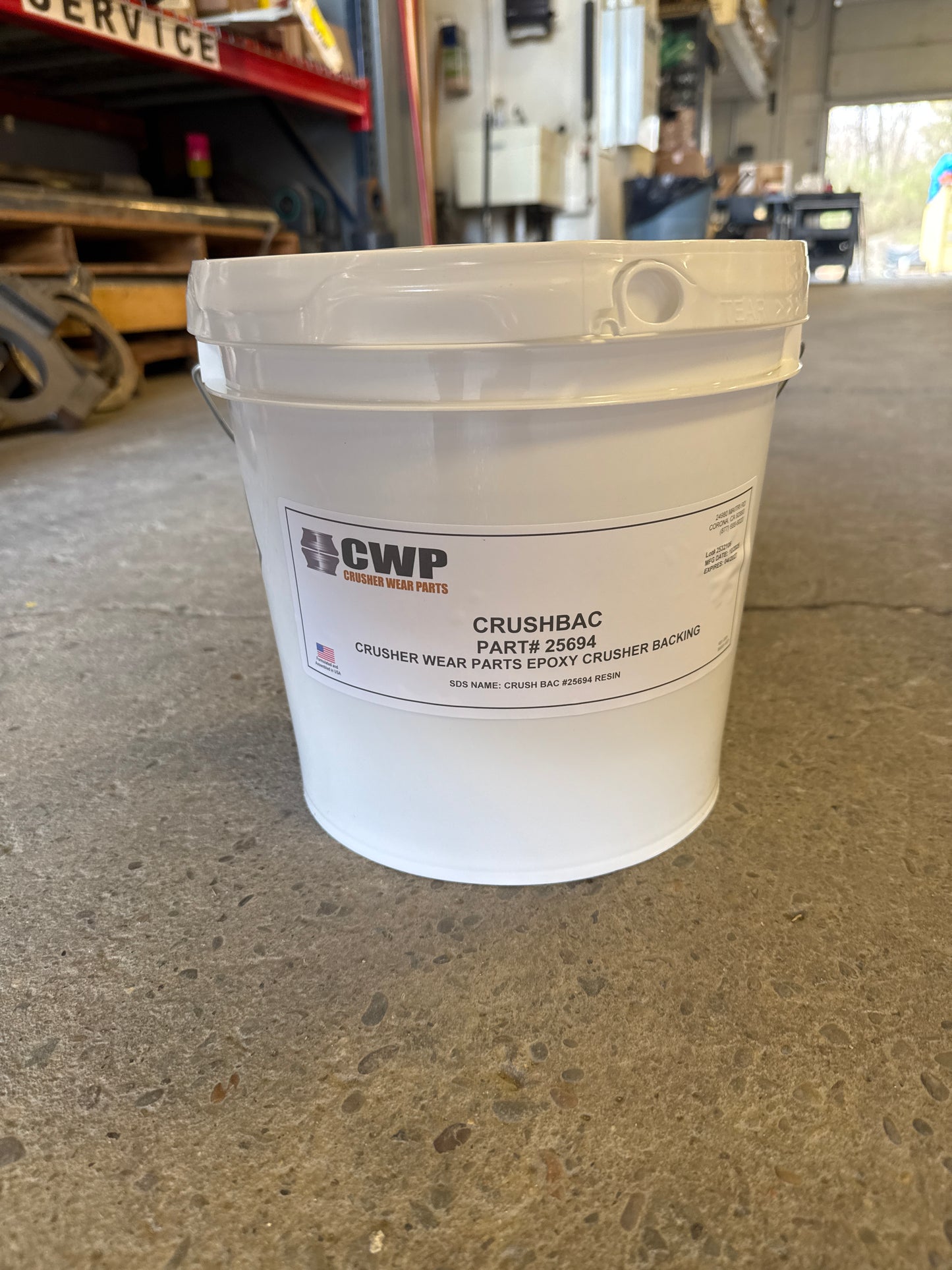 Standard Backing Material