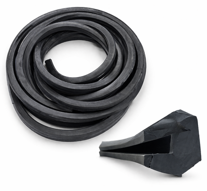 Channel Rubber 3/8" Tapered - Full Roll