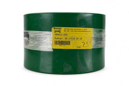 Skirtboard Rubber 1/2 x 6 GR UR - Full Roll