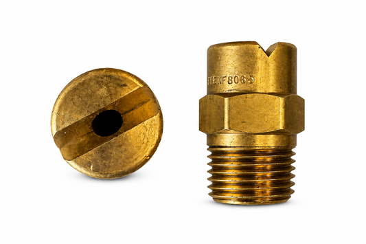 Spray Nozzle, 80° Angle, Flat