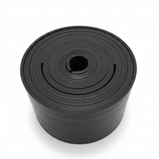 Skirtboard Rubber 1/2 x 12 - Full 50' Roll