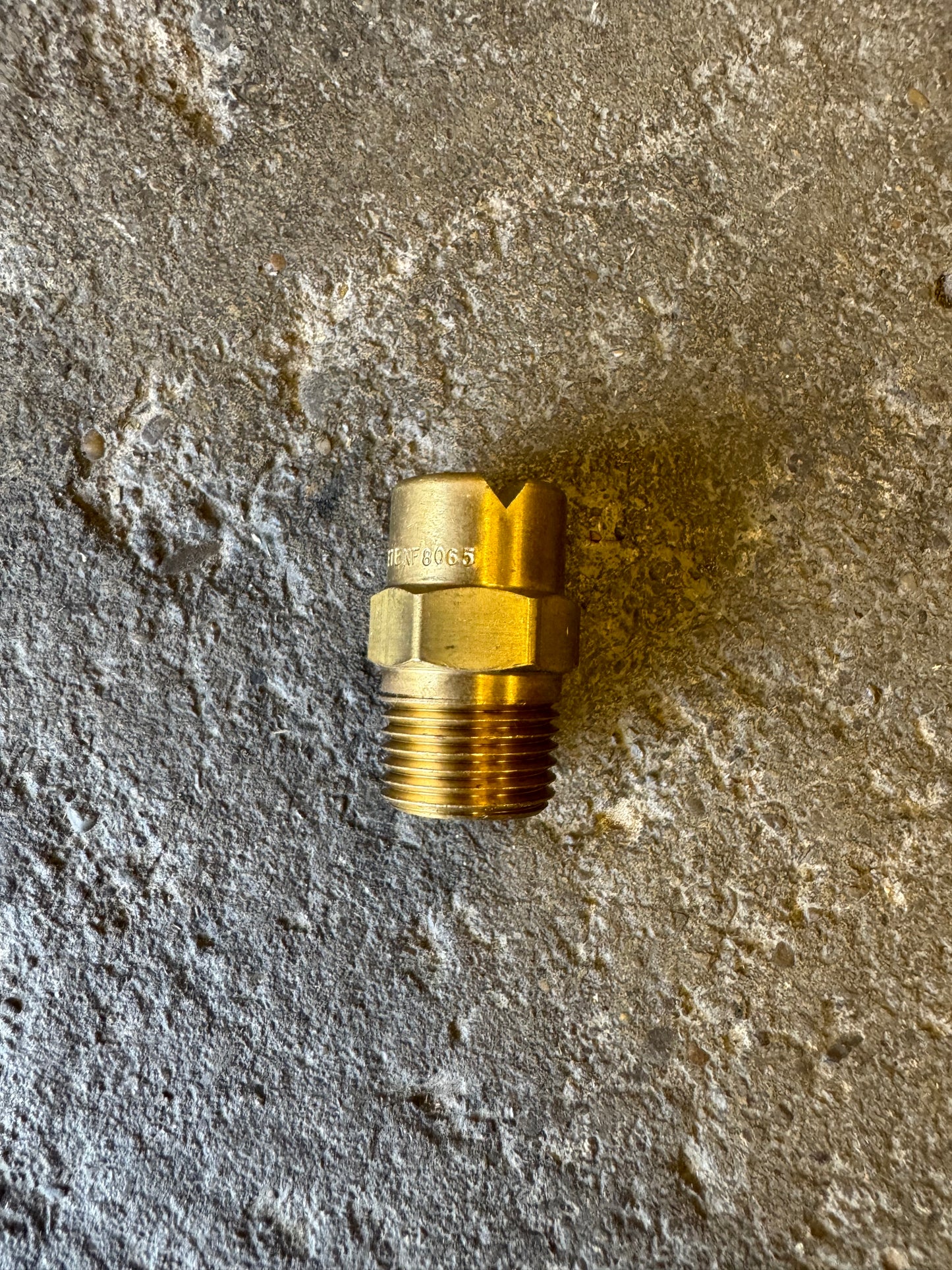 Spray Nozzle, 80° Angle, Flat