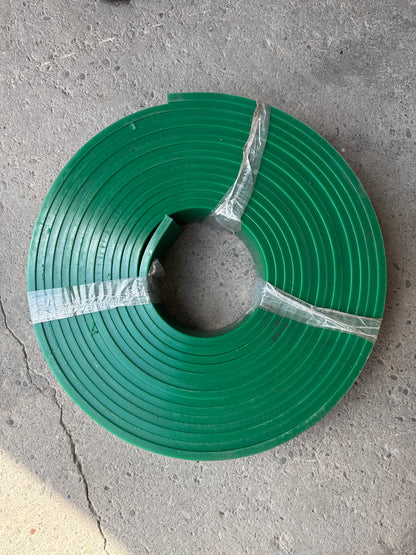 Skirtboard Rubber - 1/2 x 4" GR UR - Full Roll