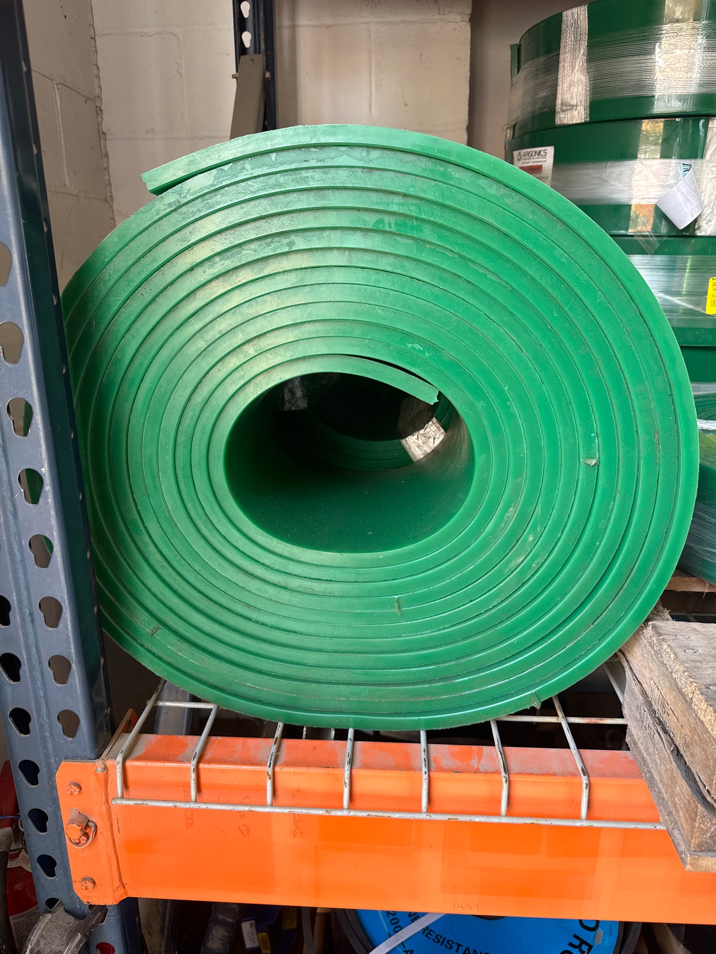 Skirtboard Rubber - 1/2" x 10" - Full Roll