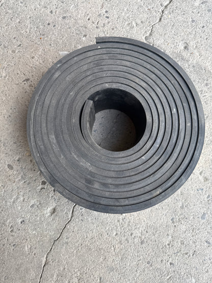 Skirtboard Rubber - 3/8" x 4" - Roll