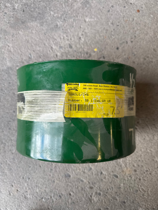 Skirtboard Rubber 1/2 x 6 GR UR - Full Roll