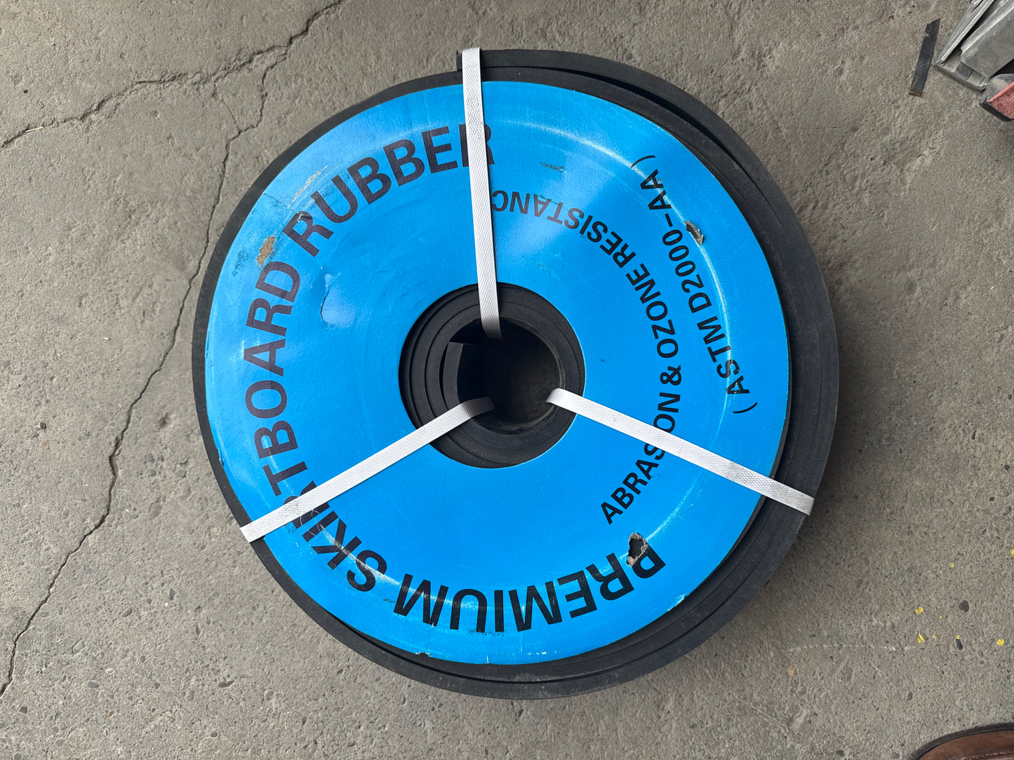 Skirtboard Rubber 1/2 x 6 - Full Roll