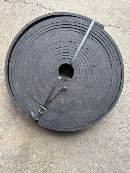 Skirtboard Rubber - 1/2 x 4" - Full Roll